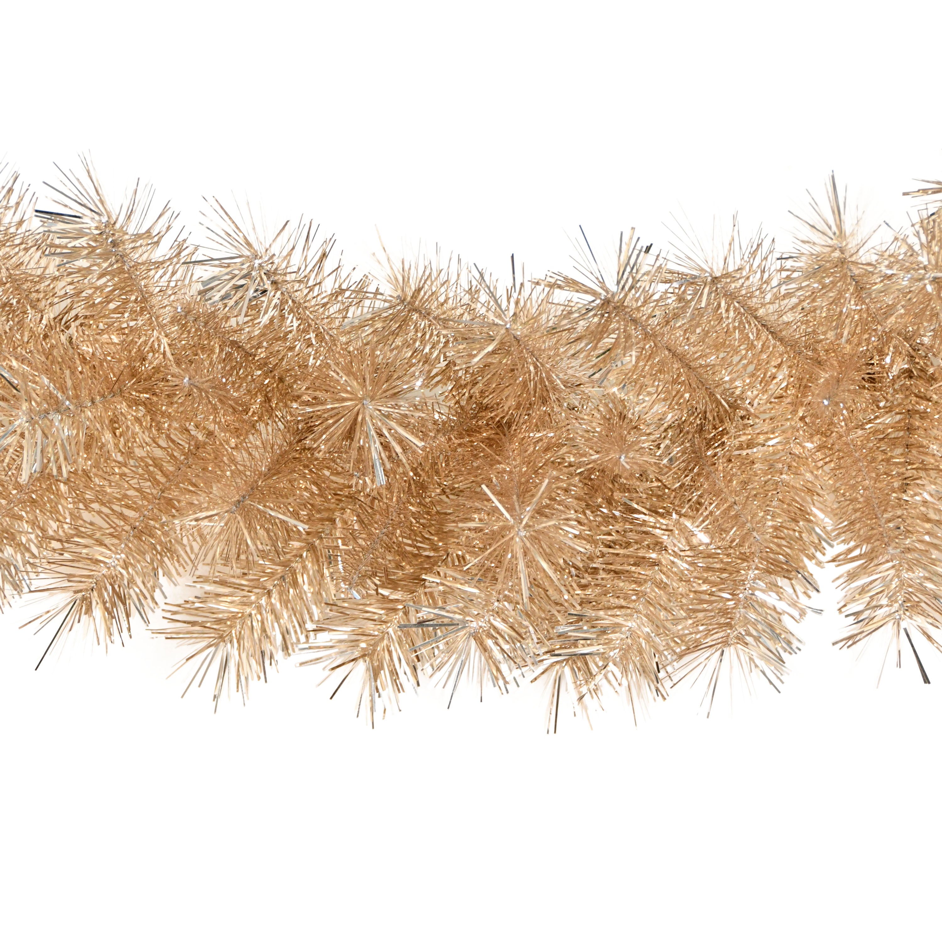 9' x 10" Rose Gold Round Valley Pine Garland
